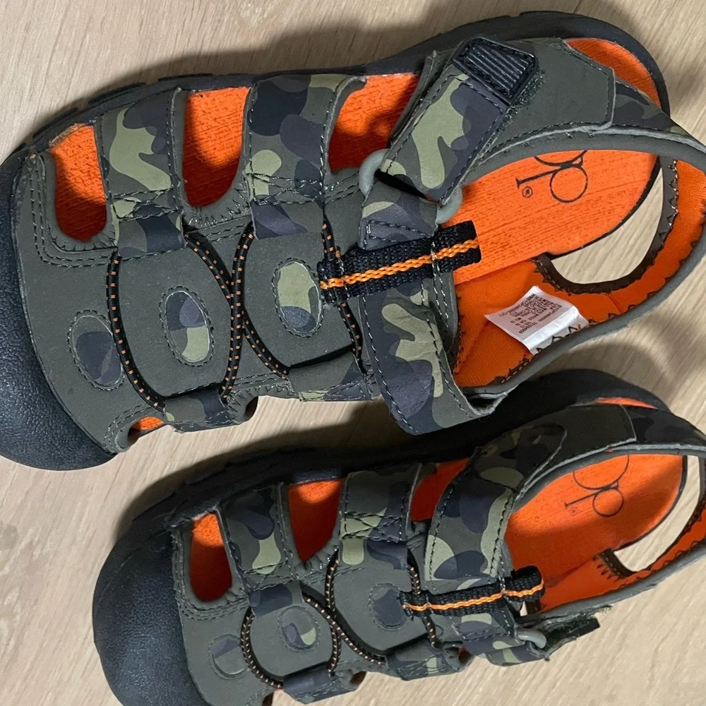 OP Boys Sport Sandal Camouflage size 12